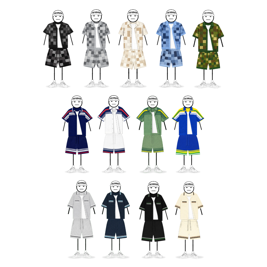 mystery crochet knit set No Sauce