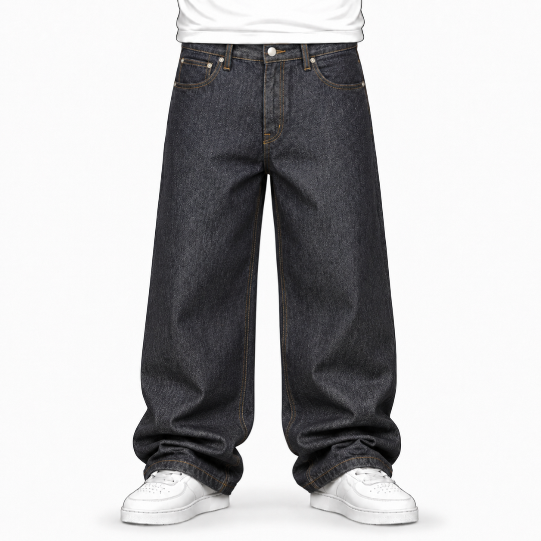 the straight leg jeans - raw denim No Sauce
