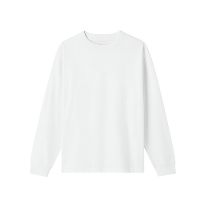 the perfect long sleeve tee - white