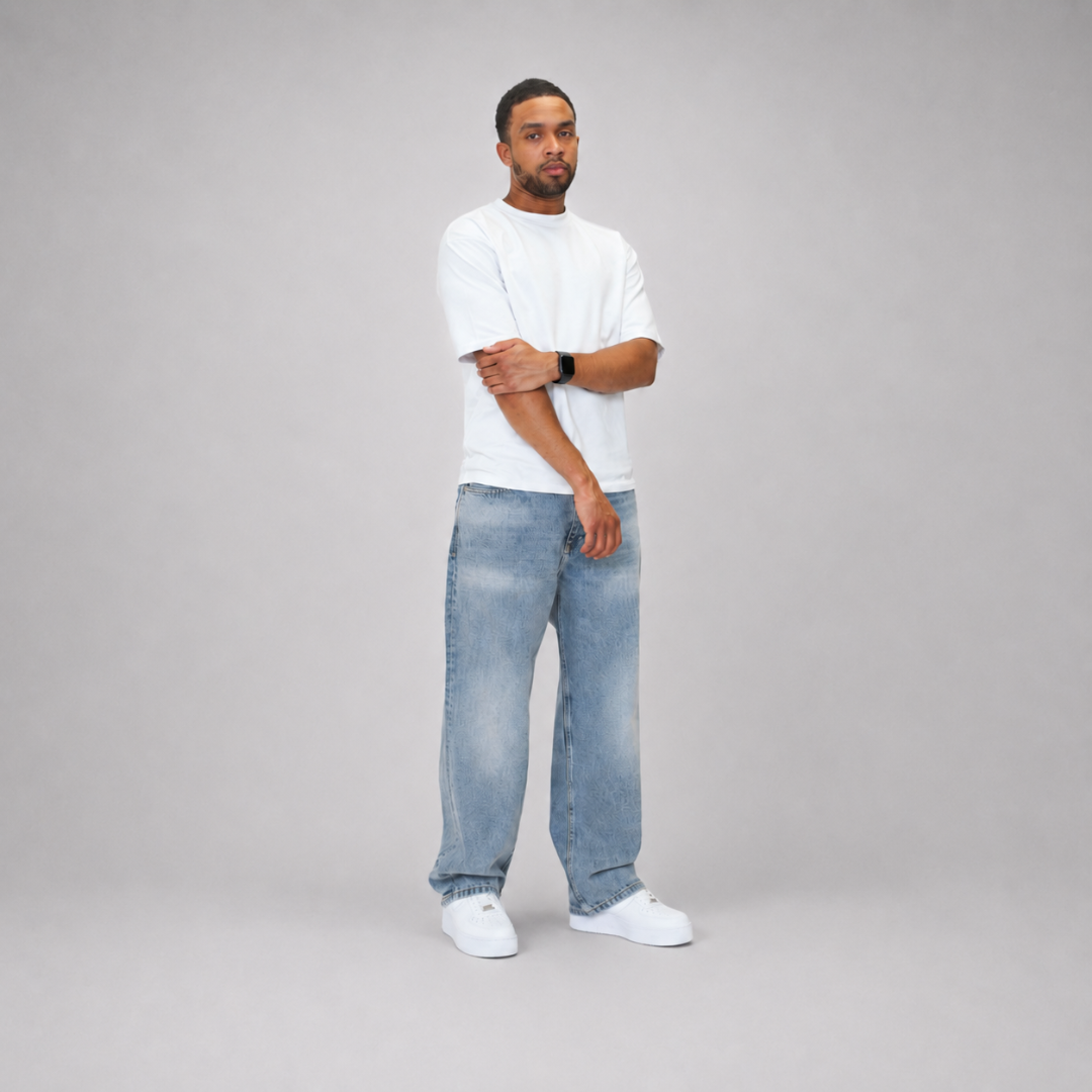 the straight leg jeans - light blue No Sauce