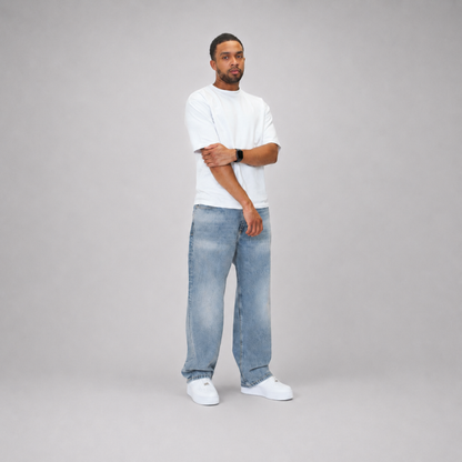 the straight leg jeans - light blue No Sauce