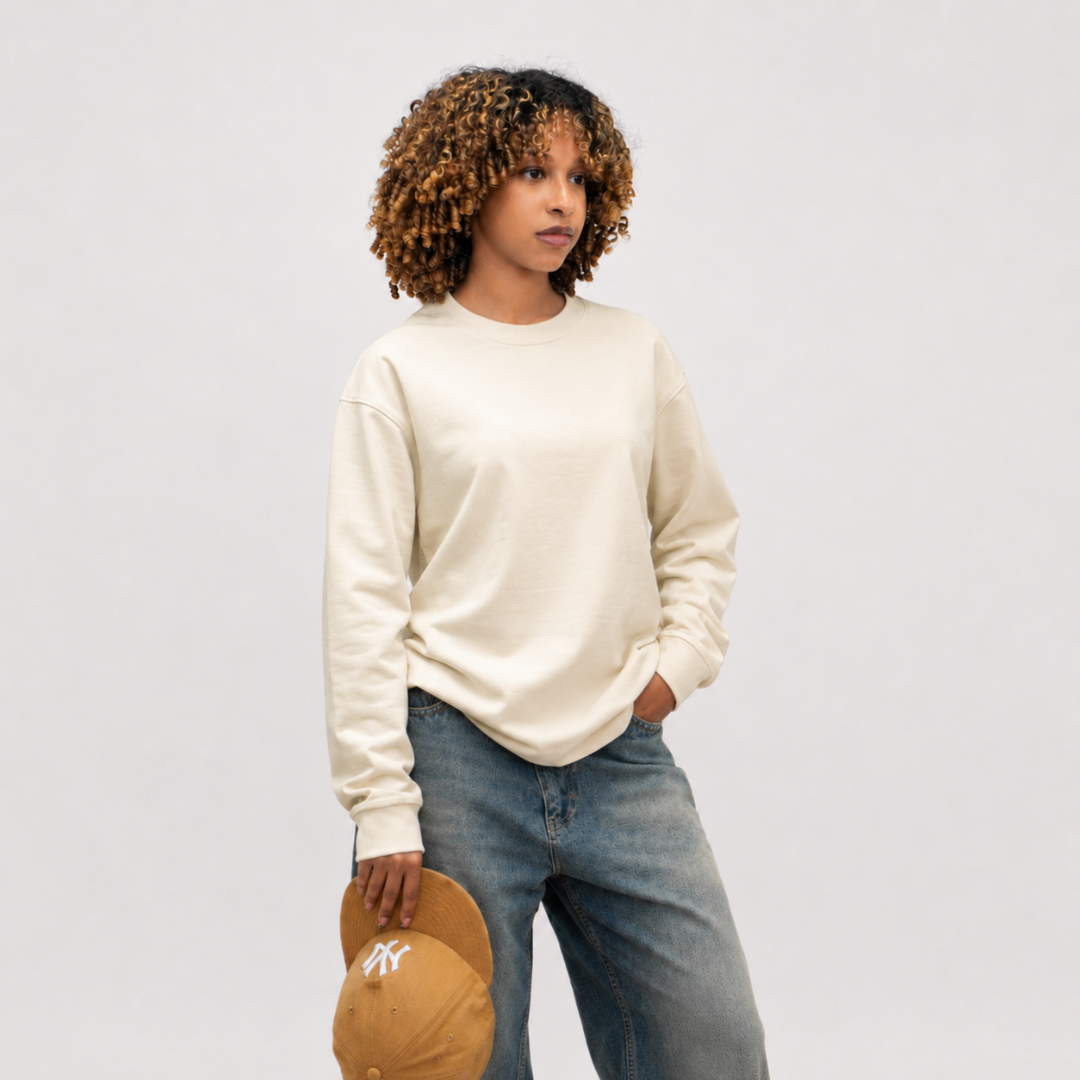 the perfect long sleeve tee - creme no sauce