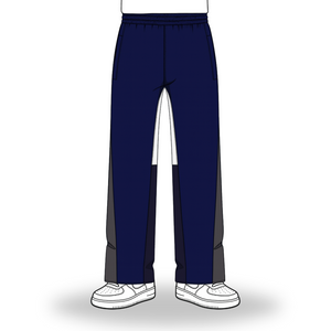 the flared jogga' - navy