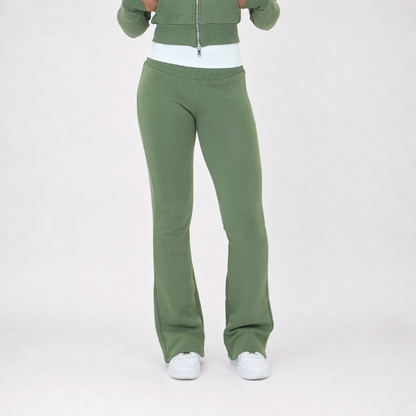 the women’s lounge pants - pistachio no sauce