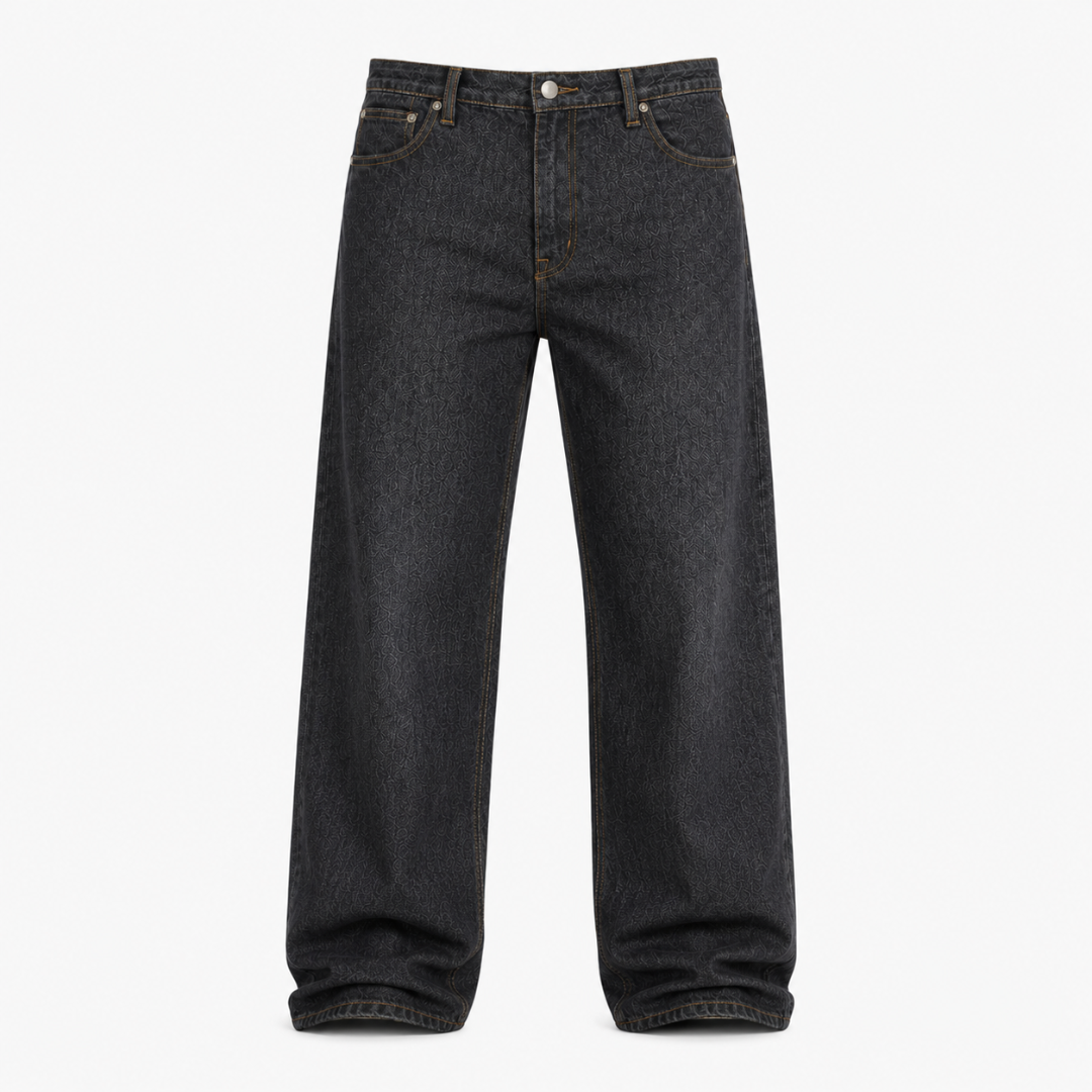 the straight leg jeans - raw denim No Sauce