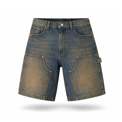 the denim carpenta' shorts - blue mocha No Sauce