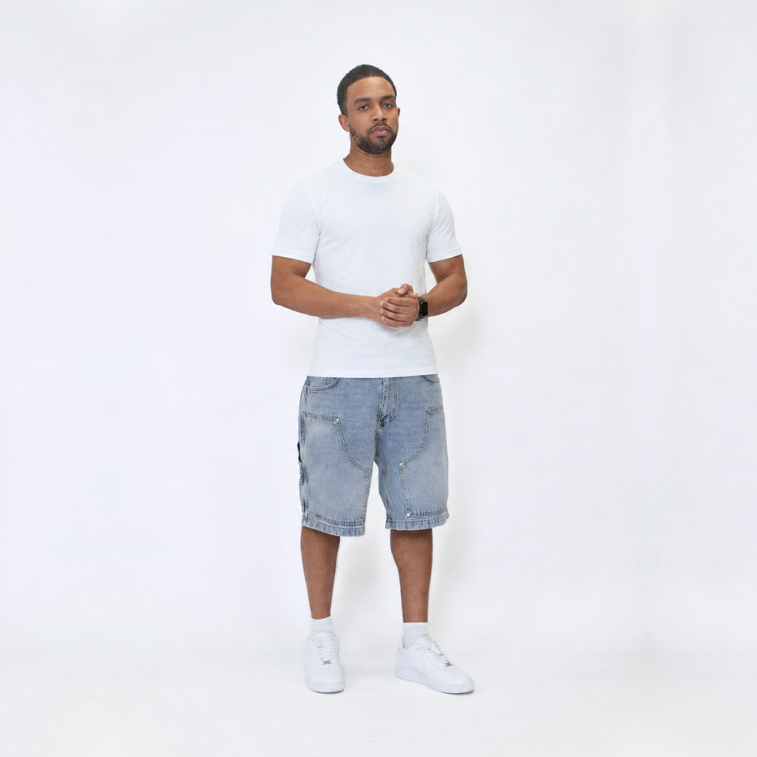 the perfect slim tee - white no sauce