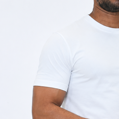 the perfect slim tee - white no sauce