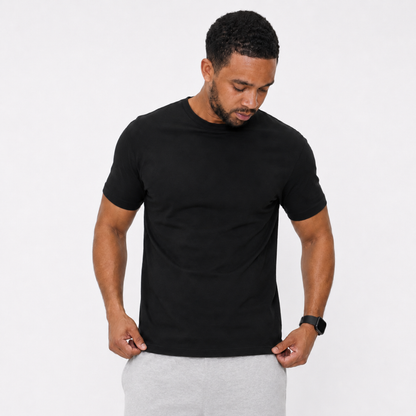 the perfect slim tee - black no sauce