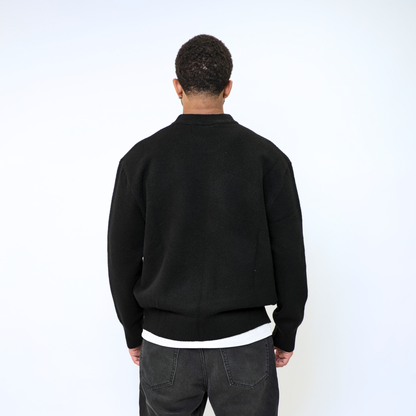 the soft-knit sweata' - black No Sauce