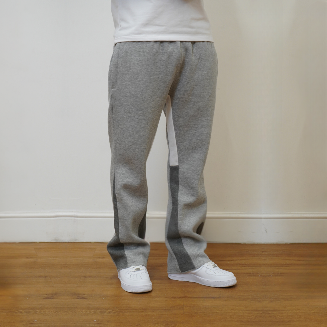 the flared jogga' - grey no sauce