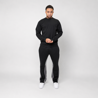 the perfect long sleeve tee - black no sauce