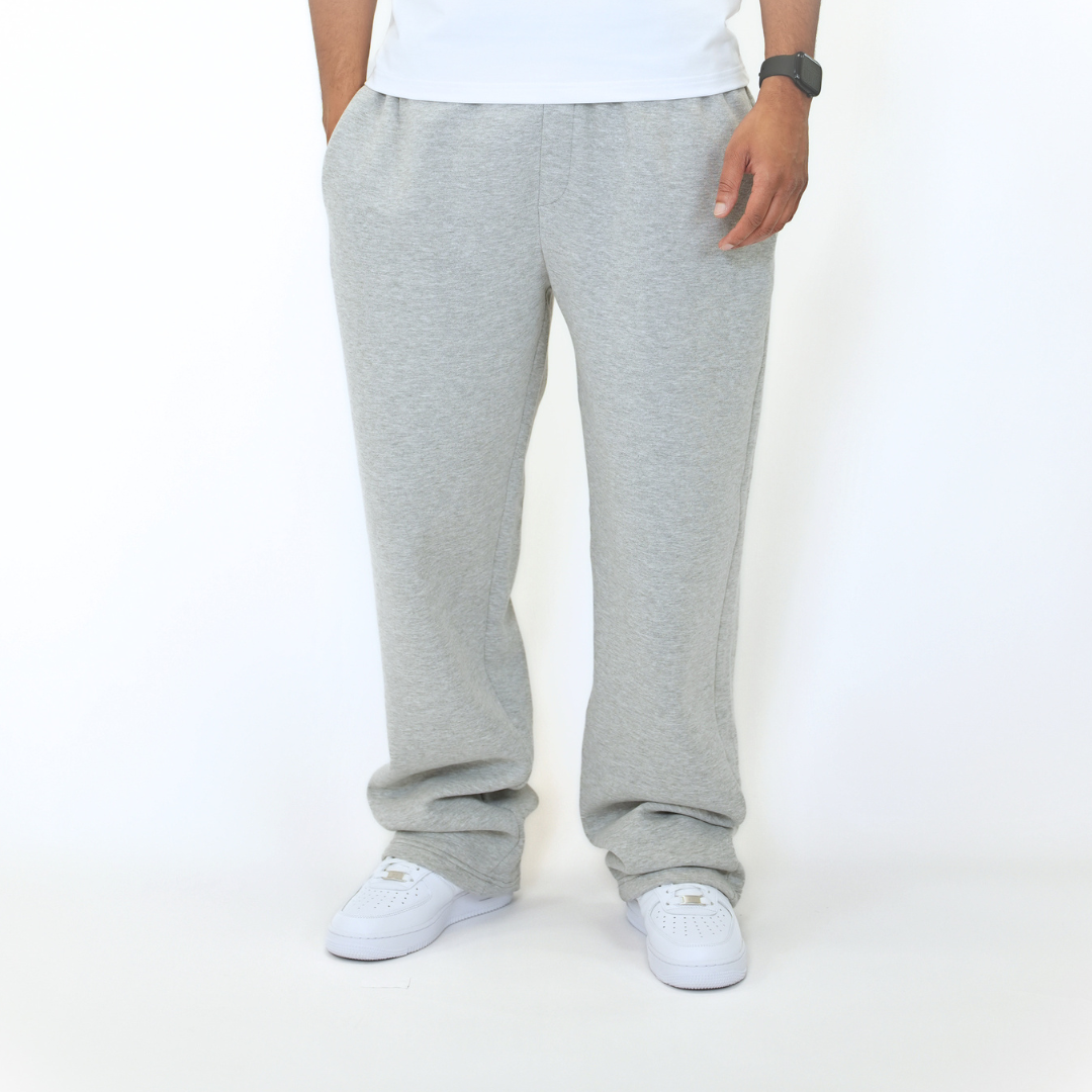 the straight leg jogga' - grey no sauce