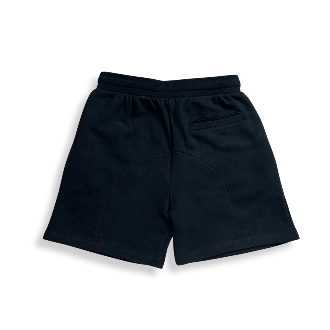 the lengthy shorts - black