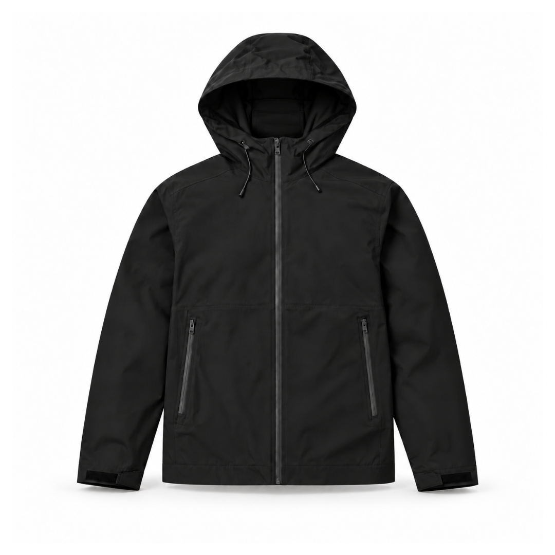 the cloud+ windbreaka' jacket - black No Sauce