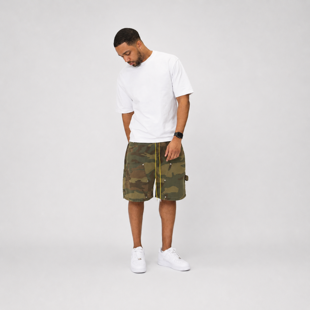 the carpenta' shorts - camo No Sauce