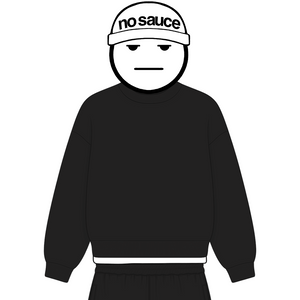 the sweata - black