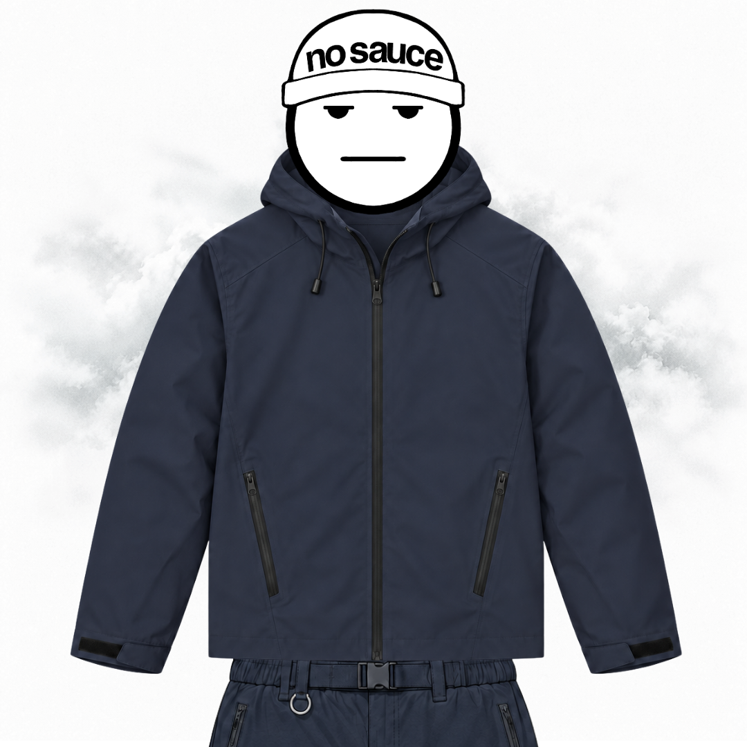 the cloud+ shell jacket - navy No Sauce