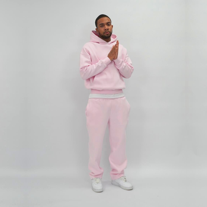 the straight leg jogga' - pink no sauce