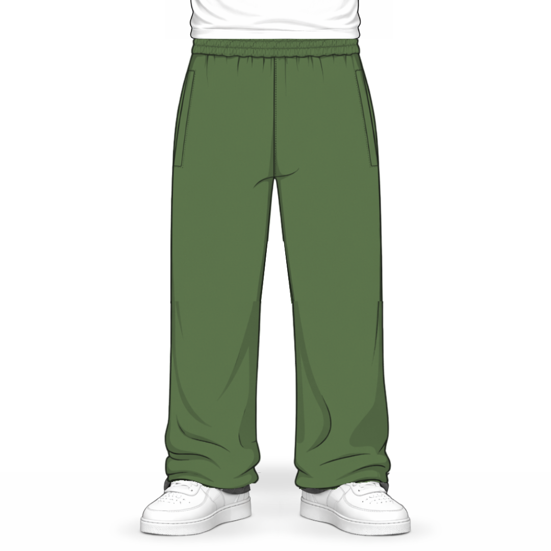 the straight leg jogga' - pistachio No Sauce