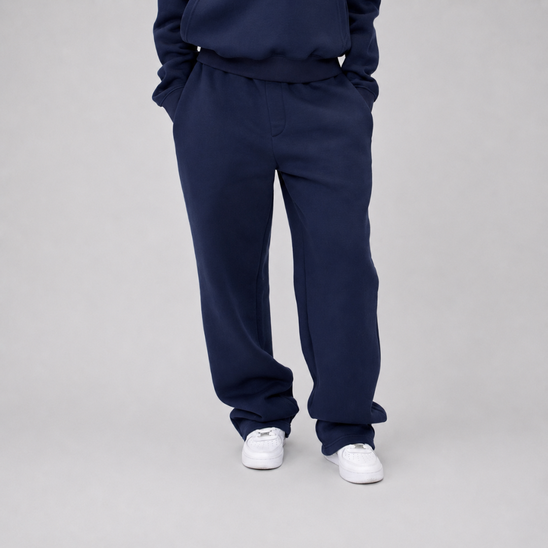 the straight leg jogga' - navy No Sauce