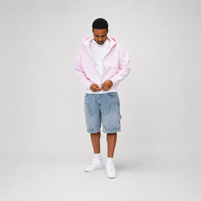 the denim carpenta' shorts - light blue No Sauce