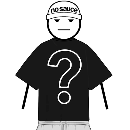 the mystery perfect oversized tee no sauce