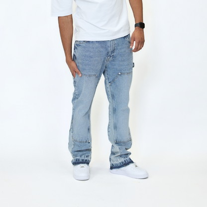 the flared carpenta' jeans - light blue No Sauce