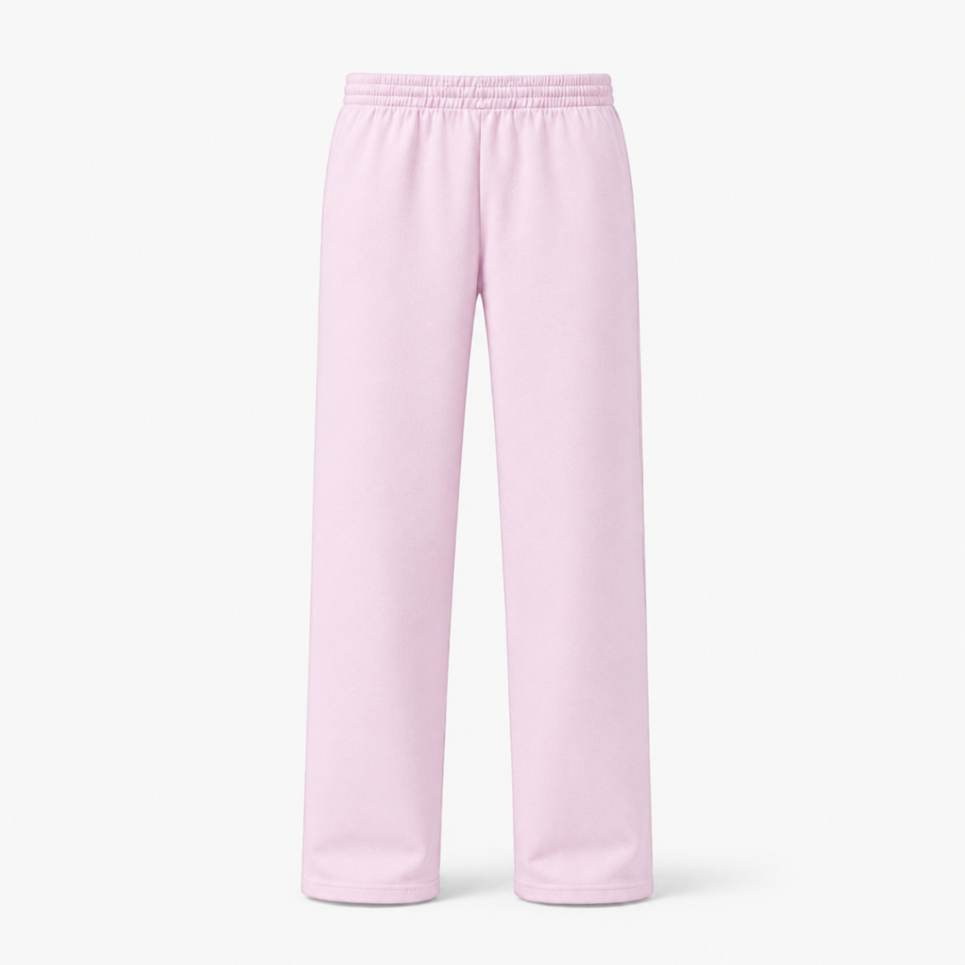 the straight leg jogga' - pink no sauce