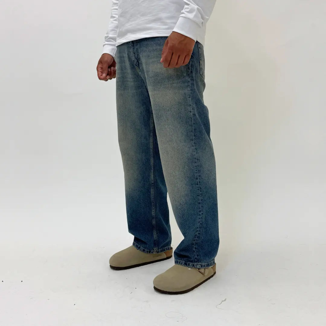 the straight leg jeans - blue No Sauce