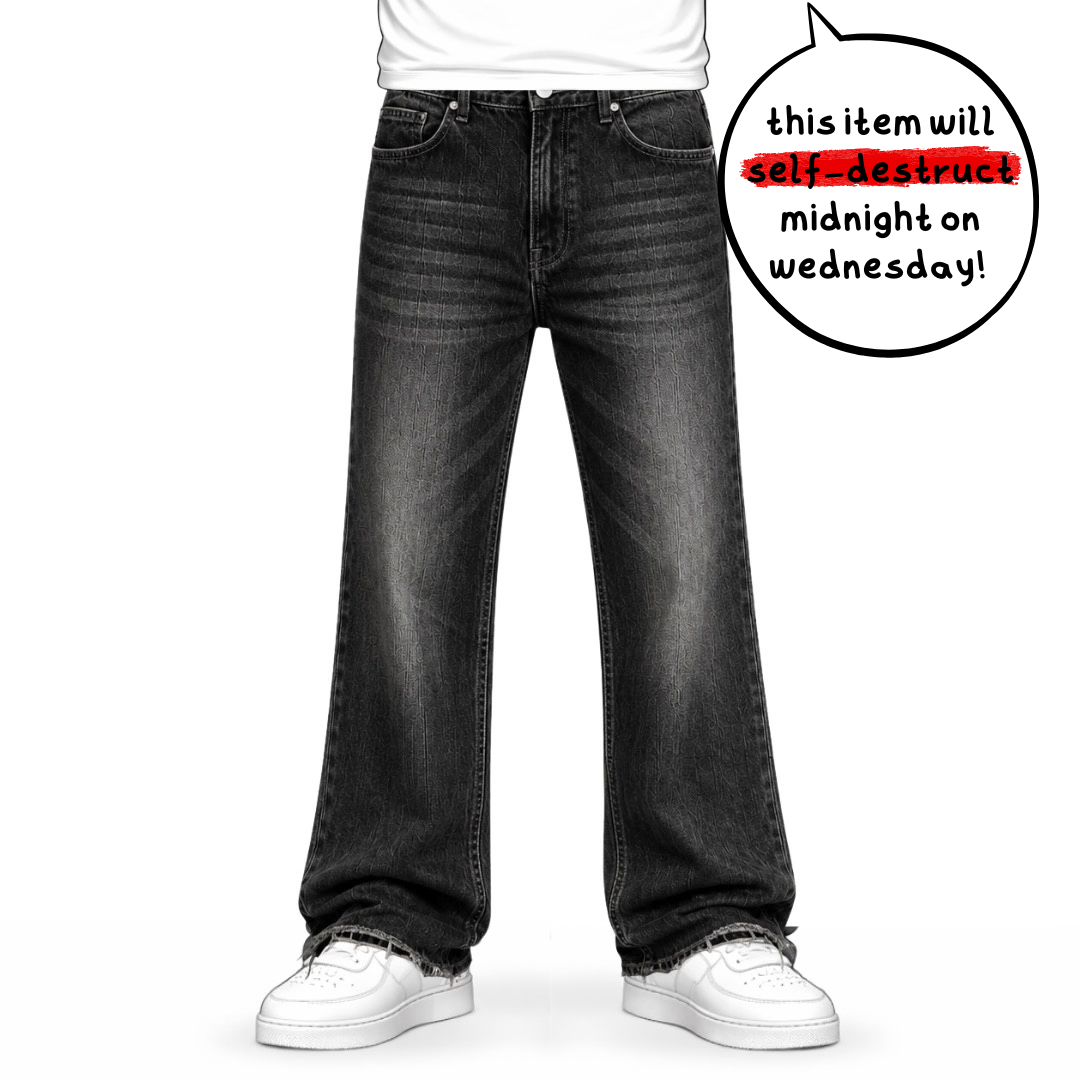 the flared jeans - black No Sauce