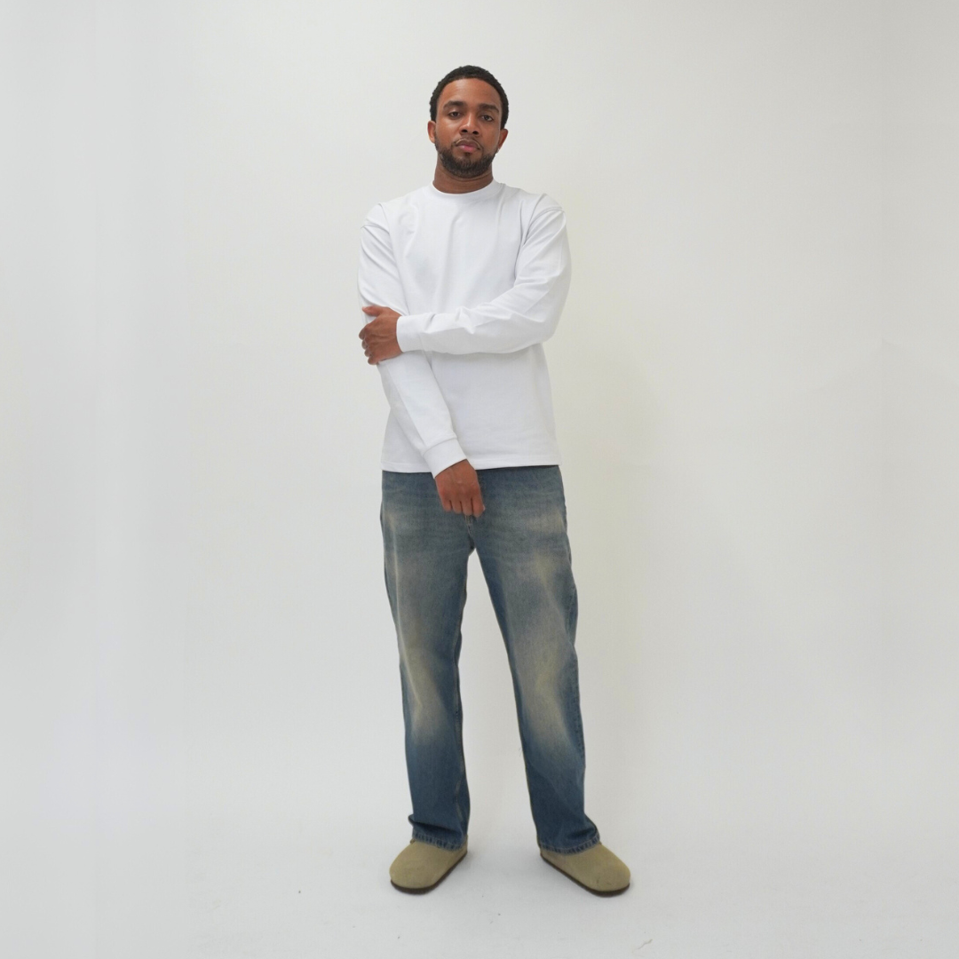 the straight leg jeans - blue No Sauce