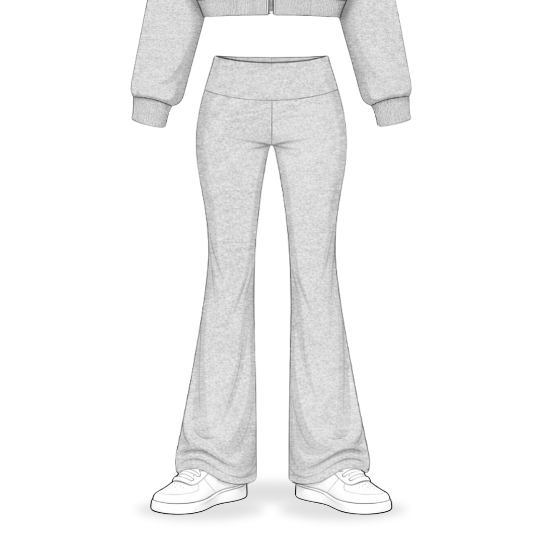 the women’s lounge pants - grey no sauce