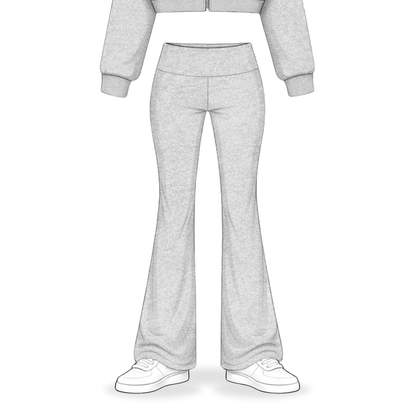the women’s lounge pants - grey no sauce
