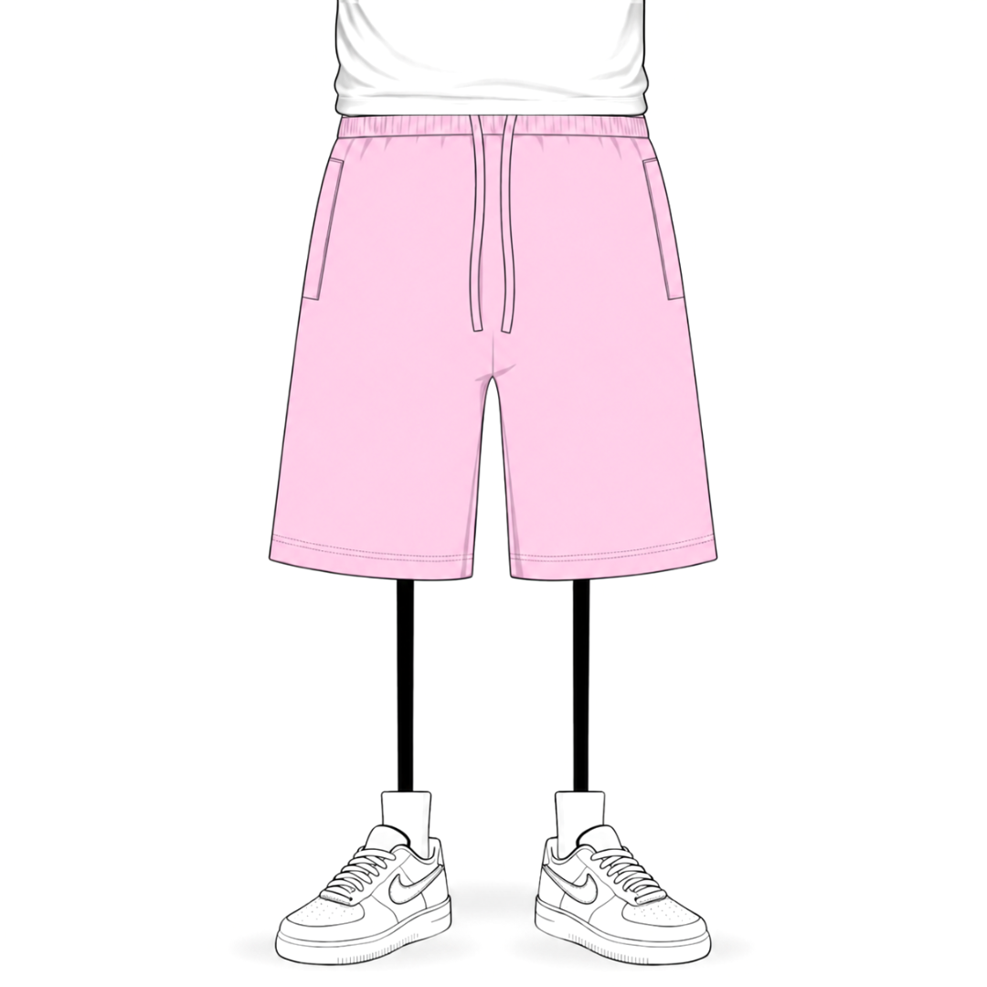 the shorts 2.0 - pink No Sauce