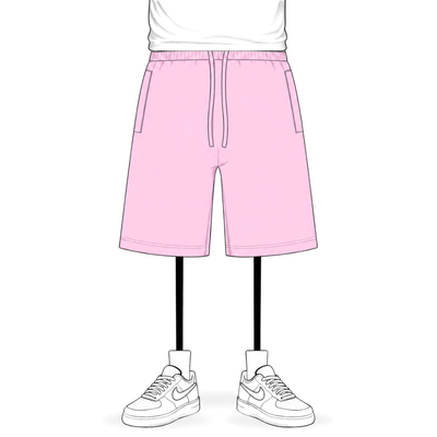 the shorts 2.0 - pink No Sauce
