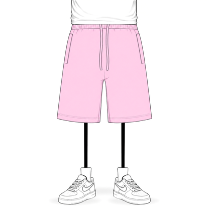 the shorts 2.0 - pink No Sauce