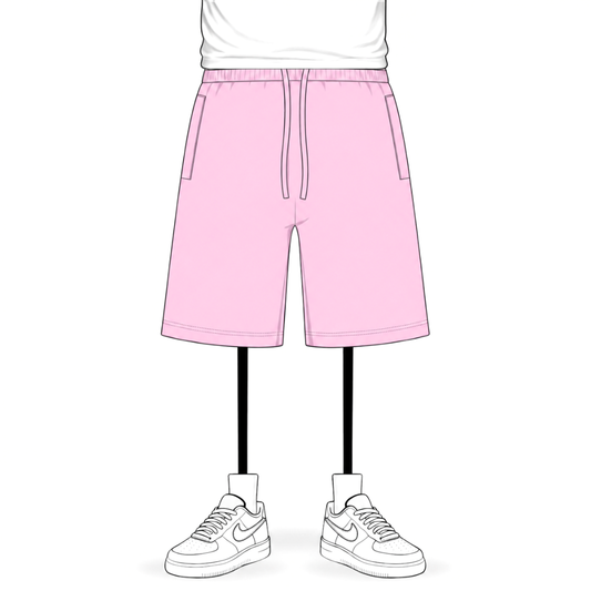 the shorts 2.0 - pink No Sauce