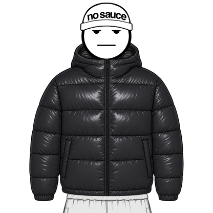 the down puffa’ - dark grey No Sauce