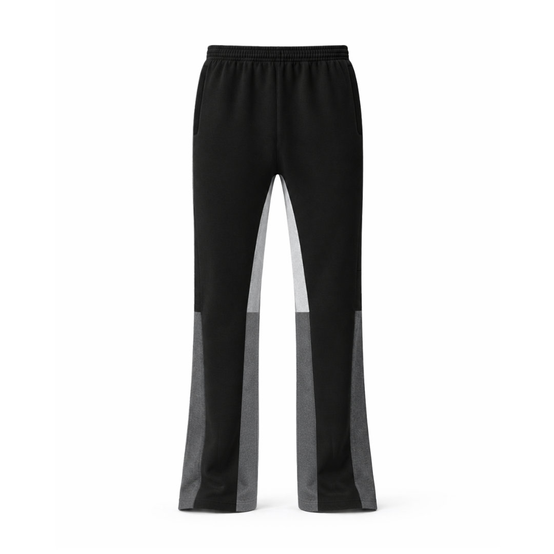 the flared jogga' - black no sauce