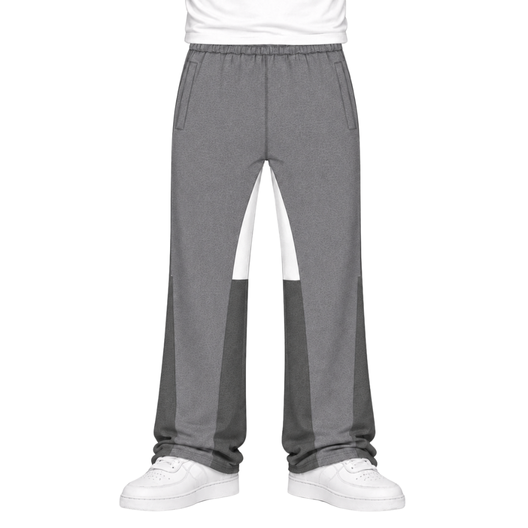 the flared jogga' - dark grey no sauce