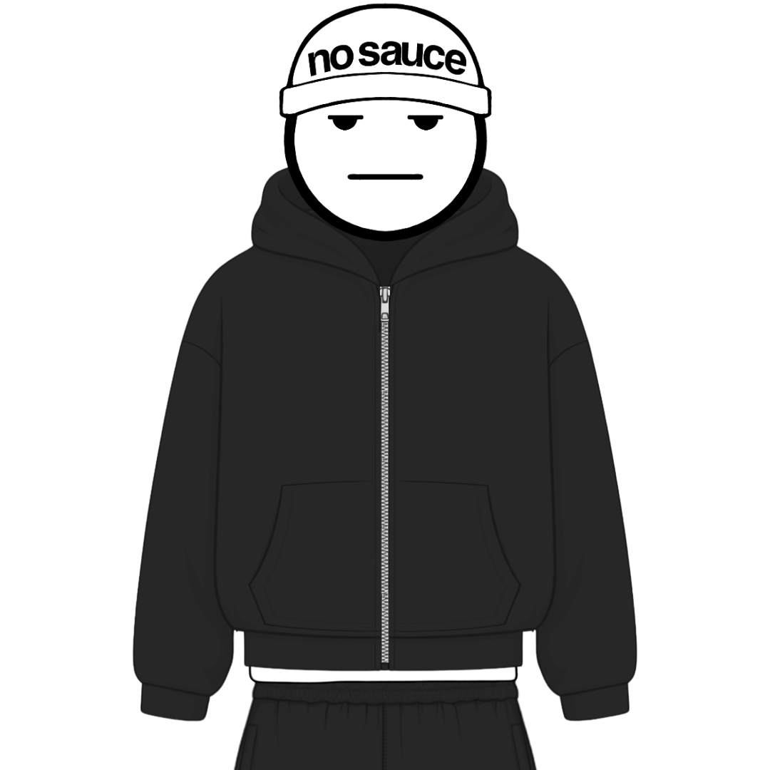the zippa’ - black v3 No Sauce