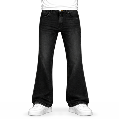 the flared jeans - black No Sauce