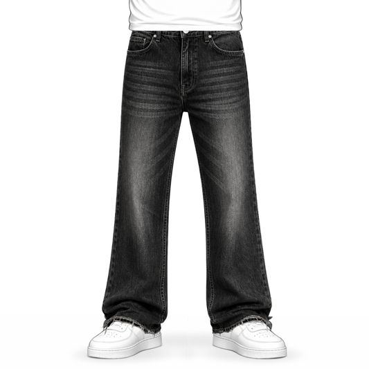 the flared jeans - black No Sauce