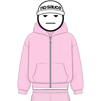 the zippa' - pink No Sauce