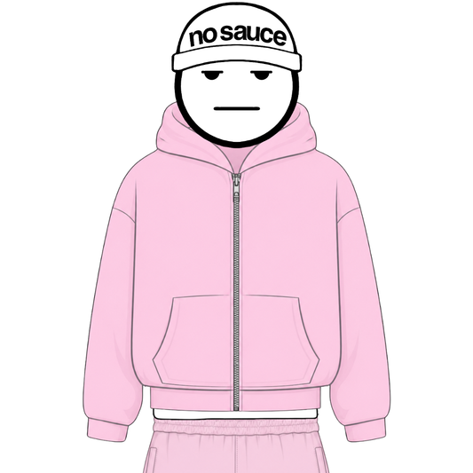 the zippa' - pink No Sauce