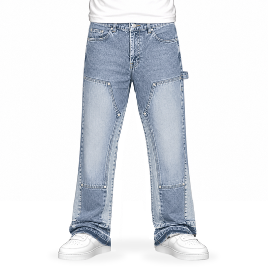 the flared carpenta' jeans - light blue No Sauce