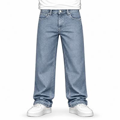 the straight leg jeans - light blue No Sauce