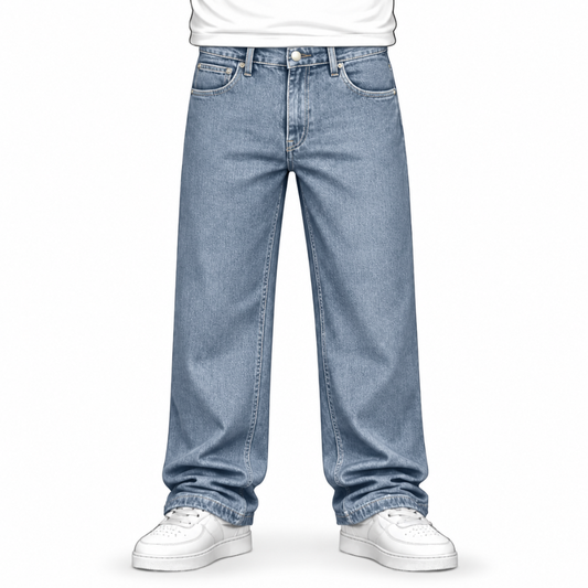the straight leg jeans - light blue No Sauce