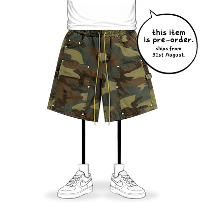 the carpenta' shorts - camo No Sauce